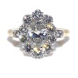 Engagement rings - Pompadour Diamond Ring 