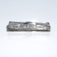 Antique jewelry - Art Deco Diamond and Emerald Brooch