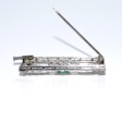 Antique jewelry - Art Deco Diamond and Emerald Brooch