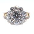 Engagement rings - Pompadour Diamond Ring 