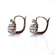 Antique jewelry - Dormeuses Diamond Earrings