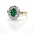 Recent jewelry - Emerald Pompadour Ring 