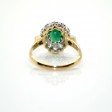 Recent jewelry - Emerald Pompadour Ring 