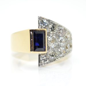 Bague art-deco